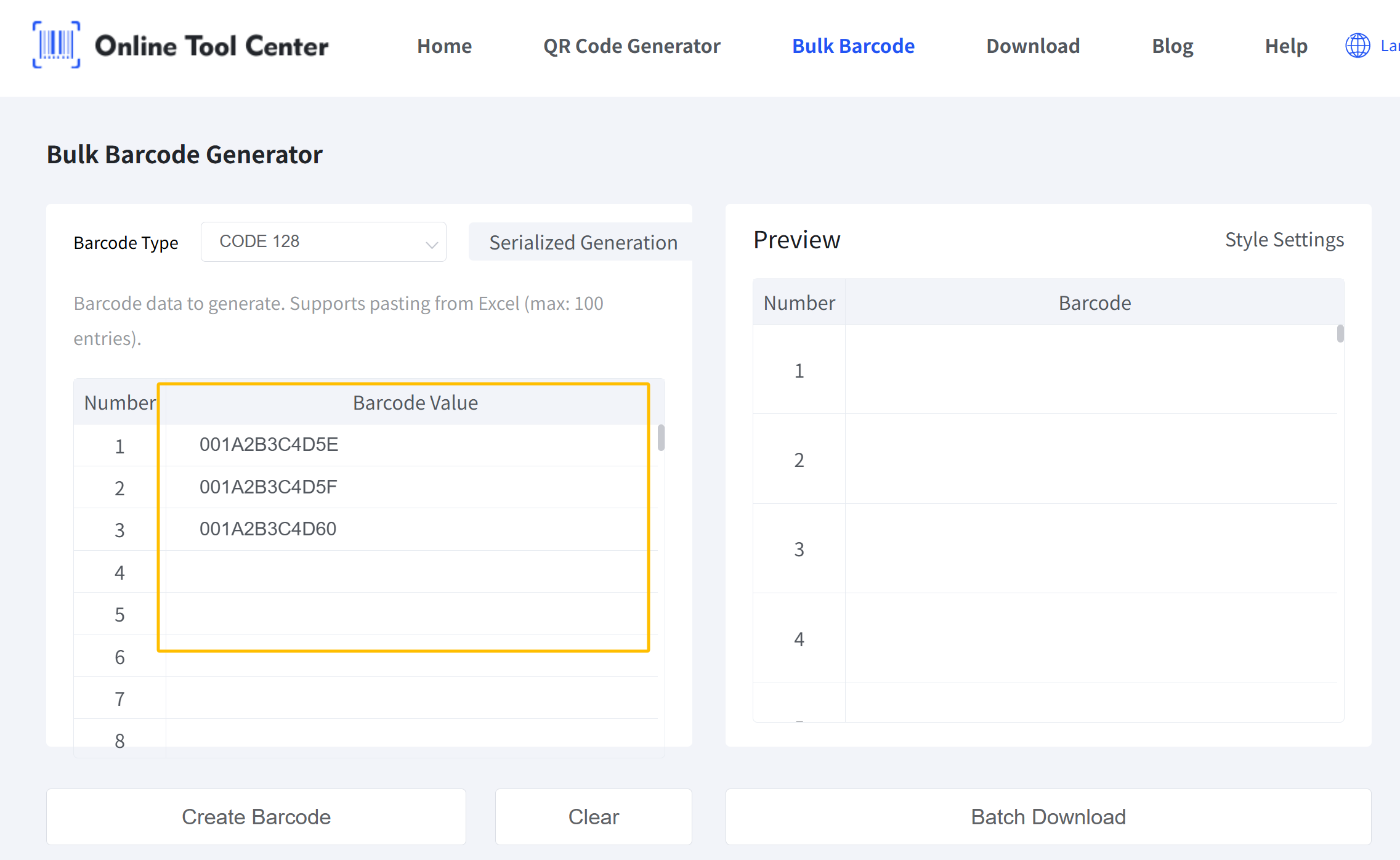 генератор штрих-кодов