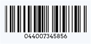 barcode for vinyl record штрих-код для виниловой записи