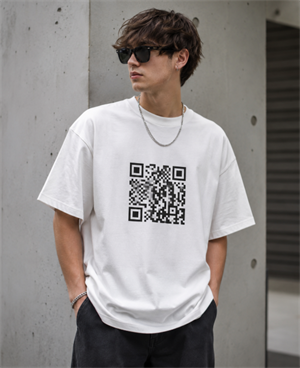 qr code on t shirt QR-код на футболке