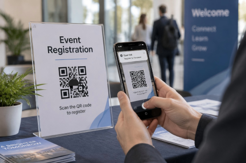 QR Code for Registratio QR-код для регистрации
